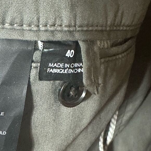 Club Monaco Grant Fit Men’s Blazer M (40 ) Olive Casual 100% Cotton Jacket - Picture 5 of 8